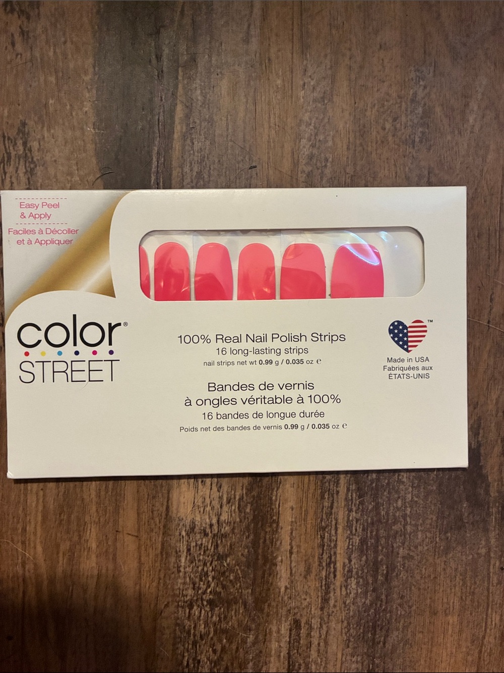 NIP Colorstreet Nail Polish Strips. Watermelon Session.